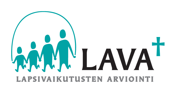 LAVA- lapsivaikutusten arviointi -kärkihankkeen logo